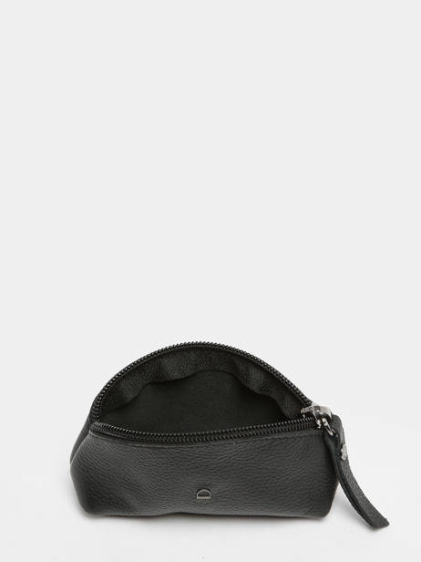 Coin Purse Madras Leather Etrier Black madras EMAD651 other view 1