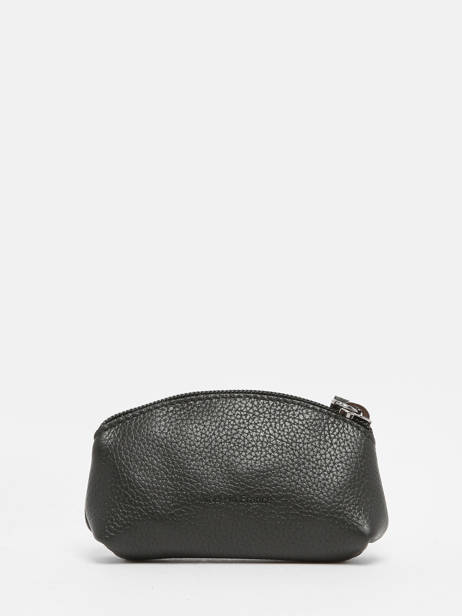 Coin Purse Madras Leather Etrier Black madras EMAD651 other view 2