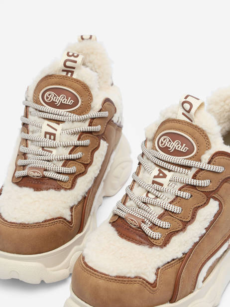 Sneakers Cld Chai Warm Buffalo Marron accessoires 1636023 vue secondaire 1