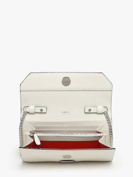 Leather Ninon Belt Bag With Chain Lancel White ninon A11122 other view 3