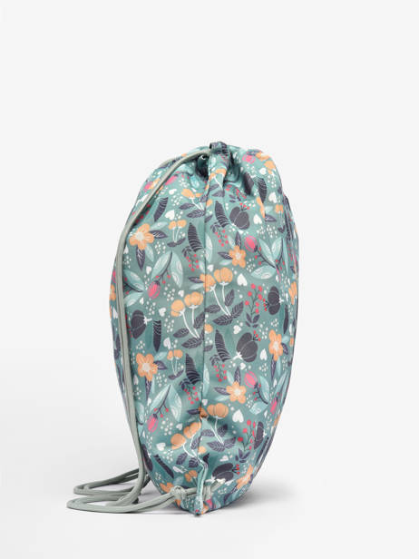 Gym Bag Vintage Fantasy Cameleon Green vintage fantasy PBVGSP39 other view 3