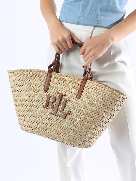 Sac Porté Main Shelbie Lauren ralph lauren Beige shelbie 31934792 vue secondaire 1