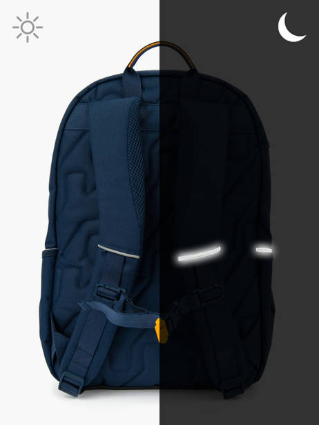 Backpack Aspen 3.0 Boys Stones and bones Blue boys B other view 5