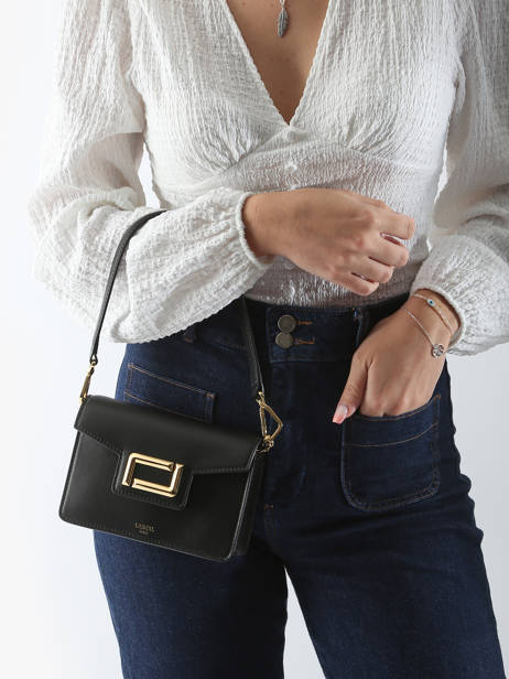 Shoulder Bag Angele Leather Lancel Black angele A13275 other view 1