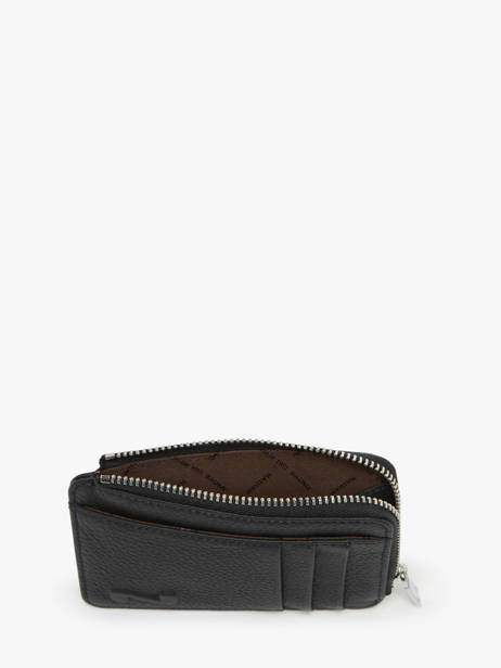 Leather Coin Purse With Card Slots Nathan baume Black original n 217N other view 1