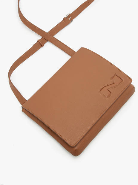 Sac Bandoulière Brugge Cuir Nathan baume Marron n city 2 vue secondaire 2