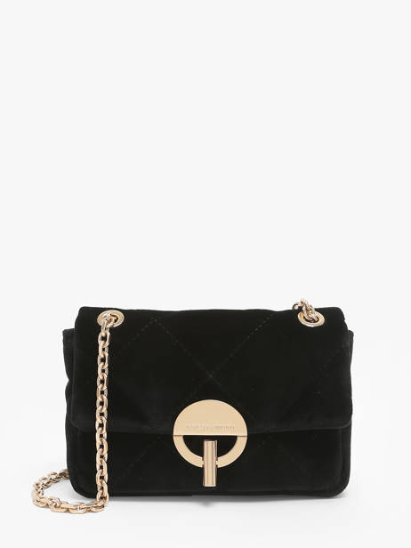 Petit Sac Bandoulière Moon En Velours Vanessa bruno Noir moon 42V40326