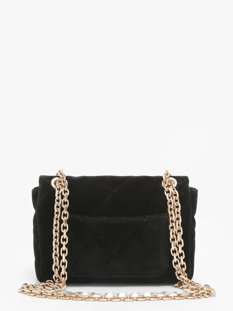 Petit Sac Bandoulière Moon En Velours Vanessa bruno Noir moon 42V40326 vue secondaire 4