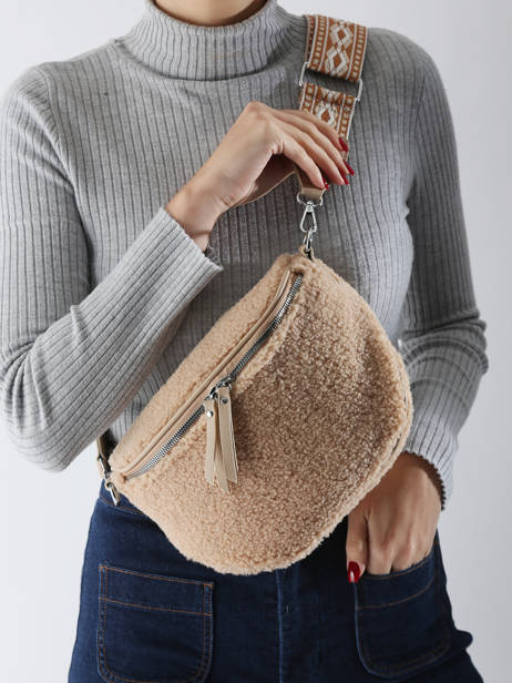 Sac Banane Miniprix Gris sangle 2 vue secondaire 1