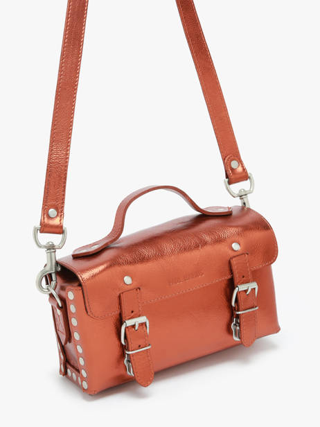 Sac Bandoulière L'artisan Ginger Cuir Paul marius Marron ginger ARTISGIN vue secondaire 2