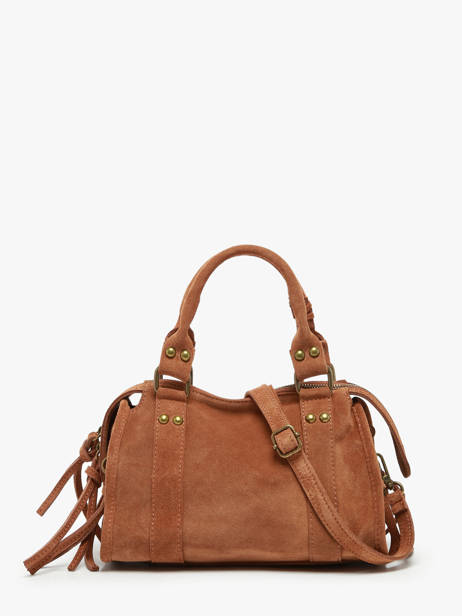 Sac Bandoulière Velvet Cuir Milano Marron velvet VE24093 vue secondaire 4