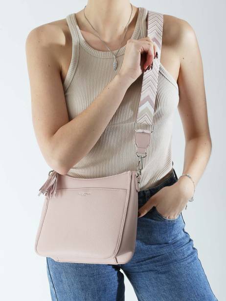 Sac Bandoulière Grained Miniprix Rose grained F8575 vue secondaire 1