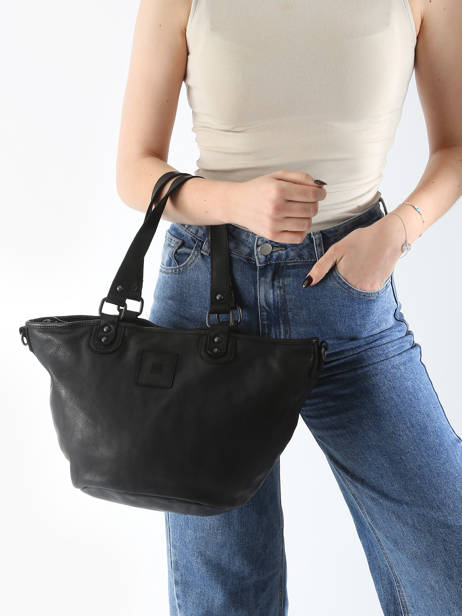 Handbag Heritage Leather Biba Black heritage BT28 other view 1