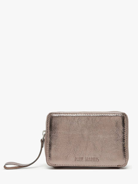 Leather Alice Wallet Paul marius Silver vintage ALICE