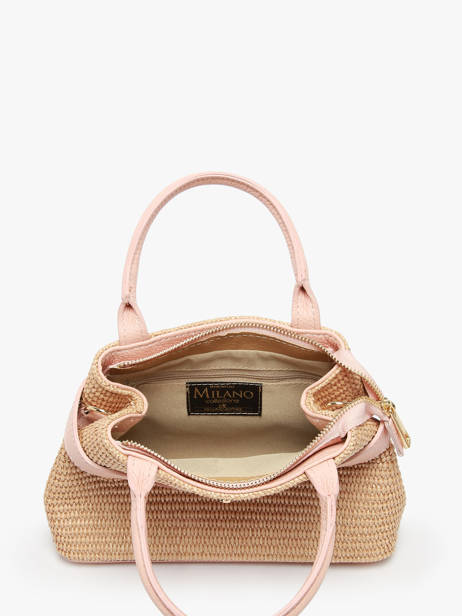 Sac Porté Main Capri Milano Rose capri CP23116 vue secondaire 3