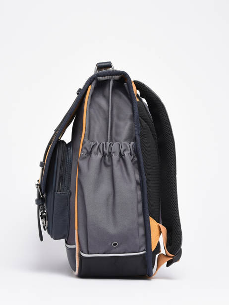 2-compartment Backpack Cameleon Yellow vintage urban PBVBSD39 other view 3