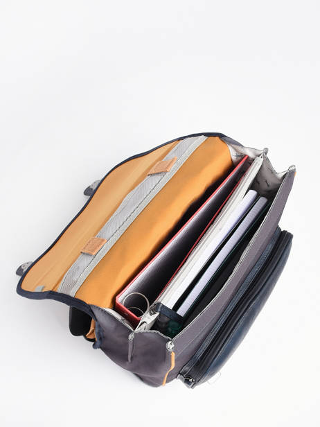 2-compartment Backpack Cameleon Yellow vintage urban PBVBSD39 other view 4