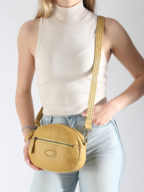 Sac Bandoulière Bubble Miniprix Jaune bubble 2236 vue secondaire 1