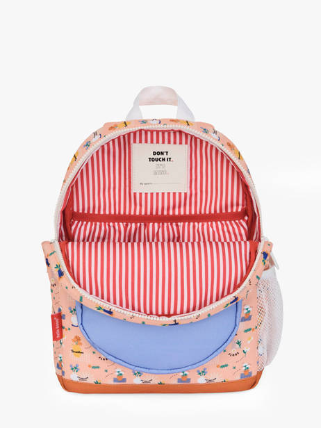 Sac à Dos Hello hossy Beige cool kids 5 vue secondaire 3