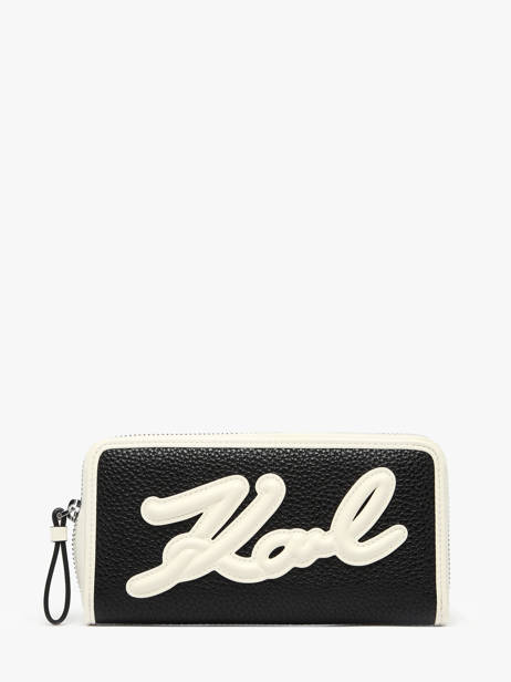 Portefeuille Karl lagerfeld Noir k skuare A3W32024