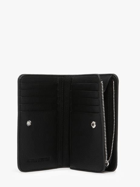 Portefeuille Karl lagerfeld Noir k ikon A3W32088 vue secondaire 1