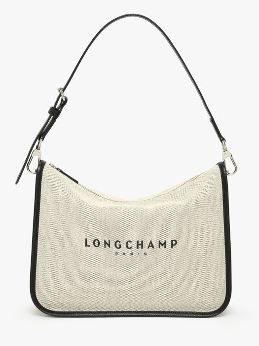 Longchamp Essential toile Hobo bag White