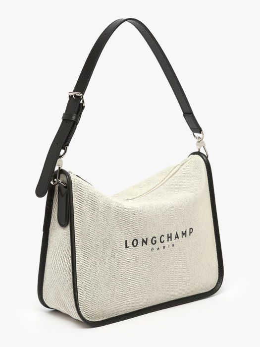 Longchamp Essential toile Hobo bag White