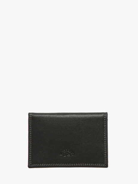Card Holder Leather Katana Black marina 753103