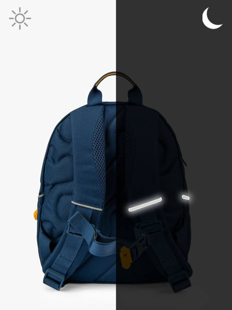 Mini Backpack Laurel Boys Stones and bones Blue boys B other view 5