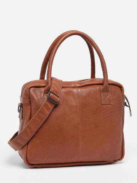 Leather Le Dandy A4 Satchel Paul marius Brown vintage S other view 4