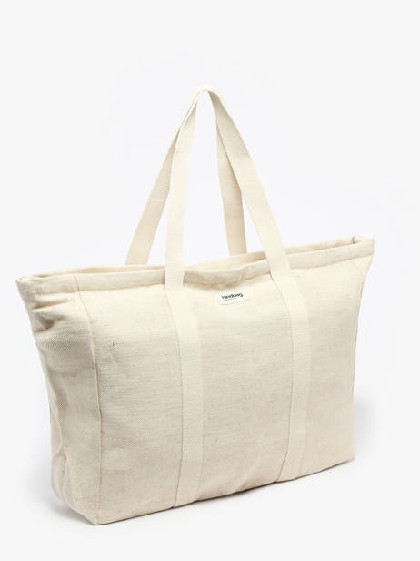 Shoulder Bag Jute Burlap Hindbag Beige jute JU other view 2