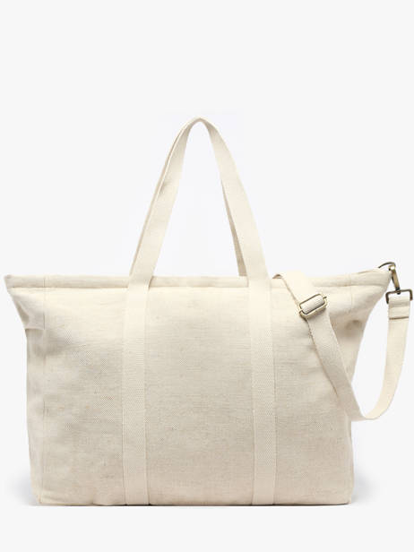 Shoulder Bag Jute Burlap Hindbag Beige jute JU other view 4