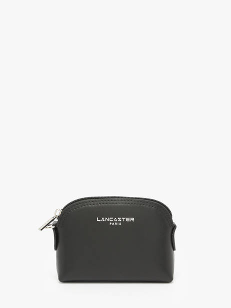 Coin Purse Leather Lancaster Black smooth 1