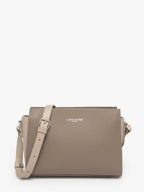 Shoulder Bag Smooth Leather Lancaster Beige smooth 437-02