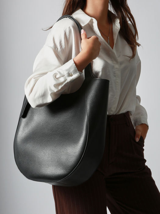 Longchamp Le foulonné Hobo bag Black