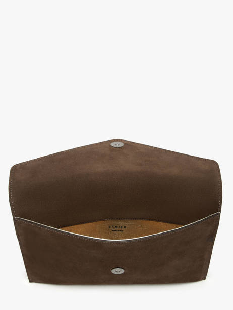 Pochette De Soirée L Paddock Cuir Etrier Marron paddock EPAD075L vue secondaire 4