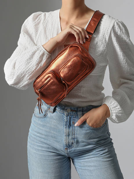 Sac Banane Paul marius Orange 90's BANAN90S vue secondaire 1