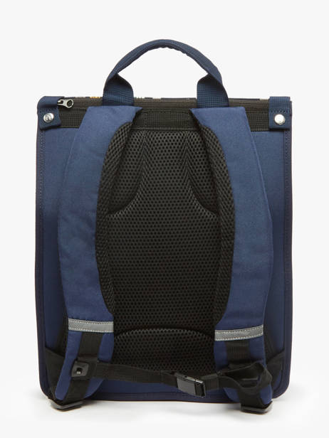 2-compartment Backpack Cabaia Blue school L other view 5