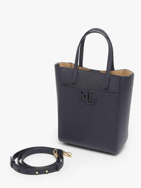 Shoulder Bag Cameryn Leather Lauren ralph lauren Blue cameryn 31966760 other view 2