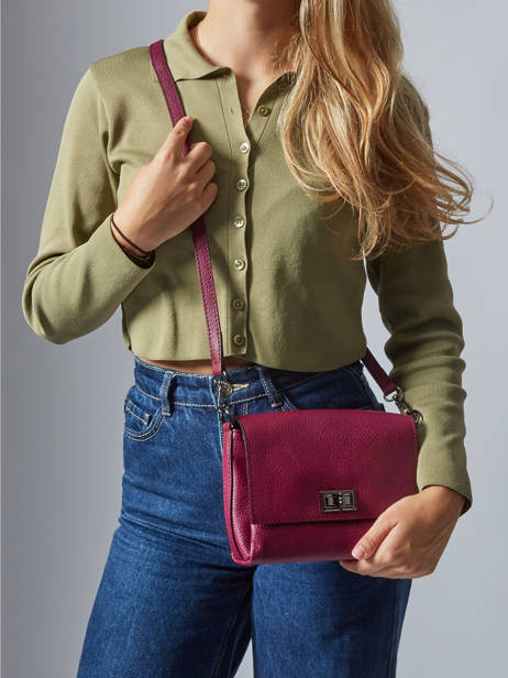 Shoulder Bag Caviar Leather Milano Violet caviar CA24061 other view 1