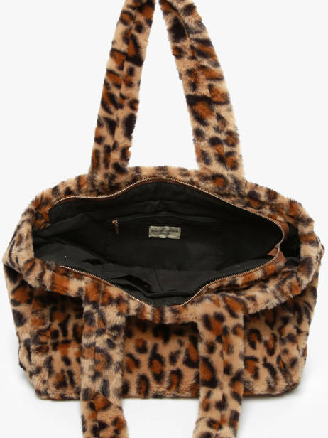 Sac Porté épaule A4 Fur David jones Marron fur CM7878 vue secondaire 3