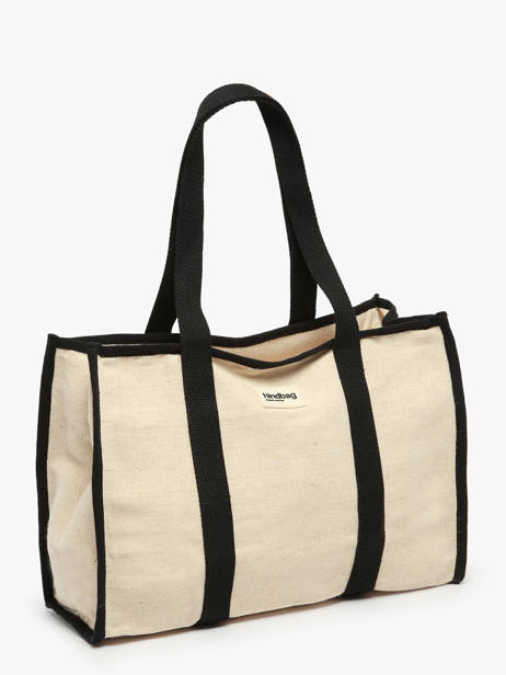 Shoulder Bag Jute Burlap Hindbag Beige jute JU other view 2