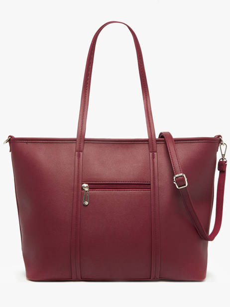 Sac Porté épaule Saffiano Miniprix Rouge saffiano F8594 vue secondaire 2