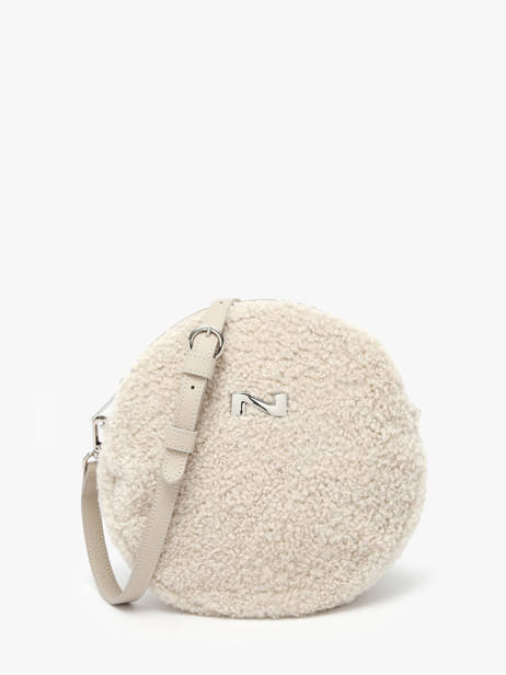 Sac Bandoulière Nathan Cuir Nathan baume Beige nathan S