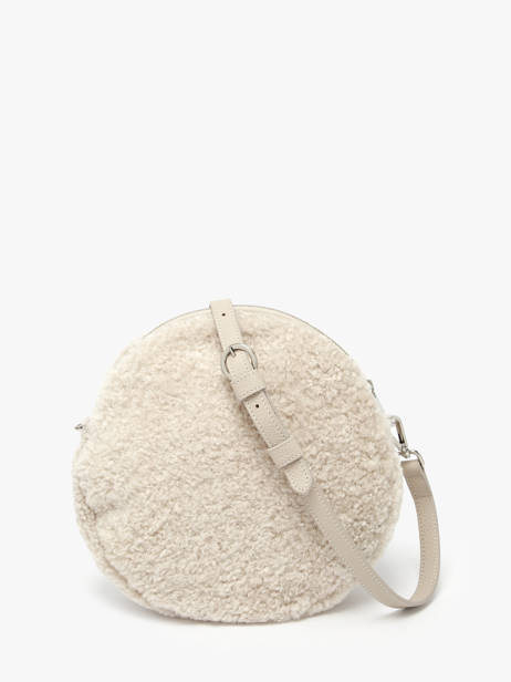 Sac Bandoulière Nathan Cuir Nathan baume Beige nathan S vue secondaire 3