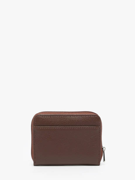 Leather Card Holder Confort Hexagona Brown confort 463042 other view 2