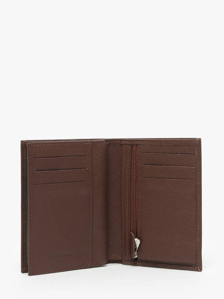 Wallet Leather Hexagona Brown confort 467144 other view 1