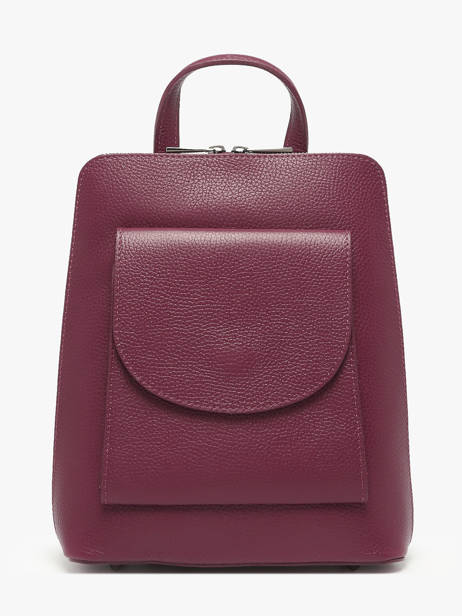 Shoulder Strap Backpack Milano Violet caviar CA240615