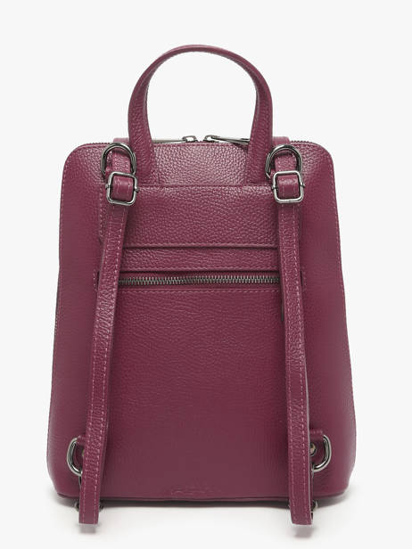 Shoulder Strap Backpack Milano Violet caviar CA240615 other view 3