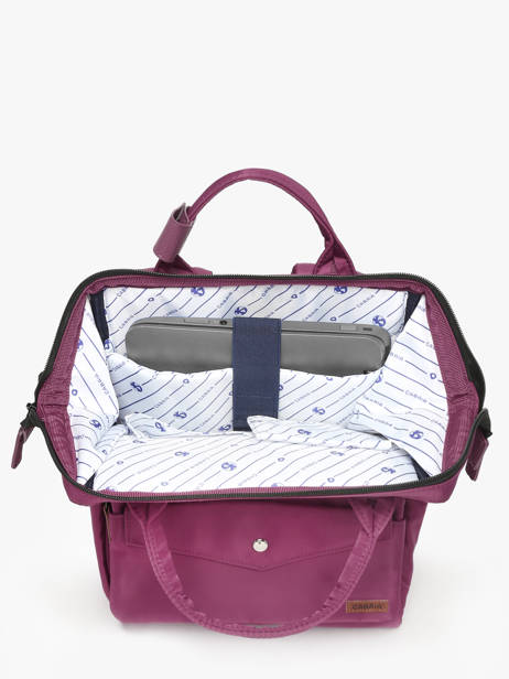 Customisable Backpack Adventurer Medium Cabaia Violet adventurer BAGS other view 3